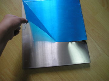 China Van de de Legeringsprecisie van de Coverdoppervlakte het Aluminiumplaat/Blad met Blauwe pvc-Beschikbare Film leverancier